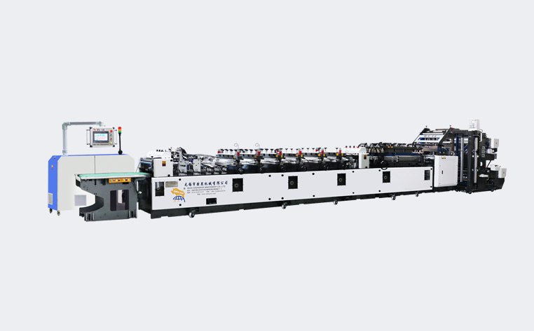 SK-600ZDSB全自動(dòng)高速網(wǎng)絡(luò)總線型 三邊封、雙放料制袋機(jī)