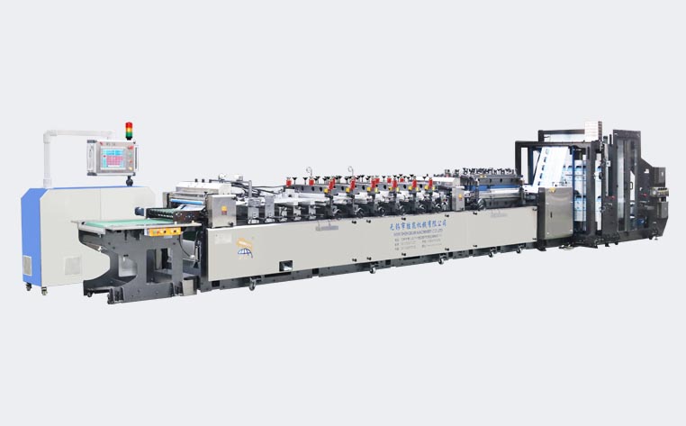 SK-600ZDSC全自動(dòng)高速網(wǎng)絡(luò)總線型三邊封、移刀雙切刀制袋機(jī)（帶儲(chǔ)料裝置）